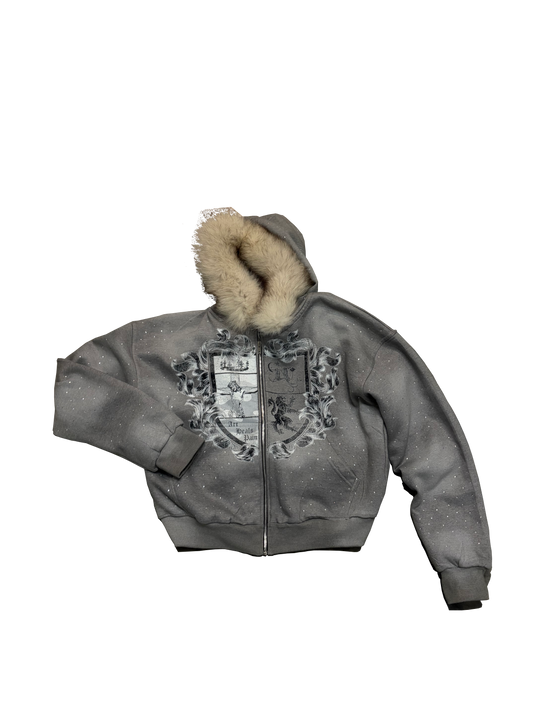 HARD ROCK FUR ZIP